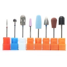 senstella 足部角質護理工具替換頭 8入, 1組, 混色