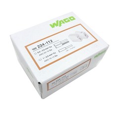 WAGO 用於照明連接的連接器 224-112 100p, 1個