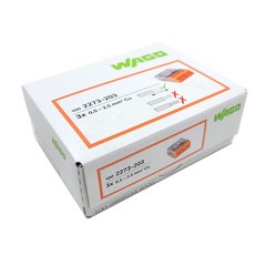 WAGO 單線連接器 2273-203 100p, 1個