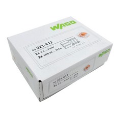 WAGO 所有電線的連接器 221-612 50p, 1個