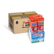 quick milk 草莓牛奶吸管, 6克