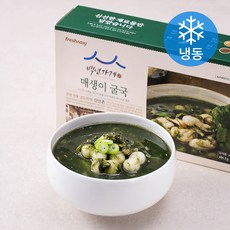 프레시지 백년가게 신안촌 매생이굴국 (냉동), 494.5g, 1팩