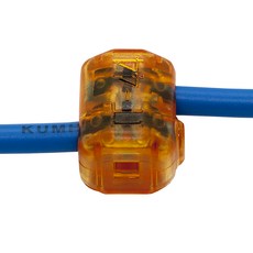 AlphaO 直連分線型免剝皮連接器 IT-44 100入, 1個