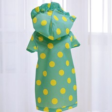 Aurora Pet 寵物雨衣, 薄荷綠