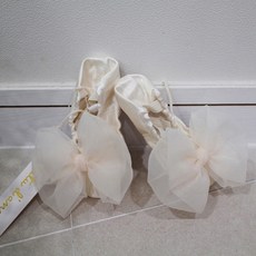 앤앤마코 여아용 리본 발레슈즈