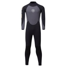 MARINE SCUBA 潛水服 MS-05, 黑色+灰色