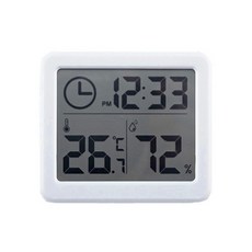 時鐘型溫濕度計, 混合色, 1個