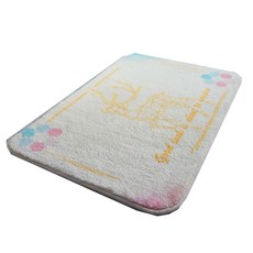 I love home 簡約動物浴室地墊 薄款 40 x 60 cm, TYPE15, 1個