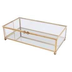 Masion de Blanc 金色緞帶珠寶盒 大, 1個