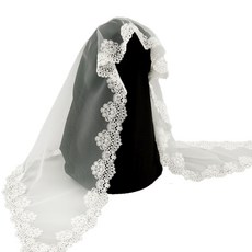 Clara Ivy 彌撒頭紗, 單一顏色, 1個