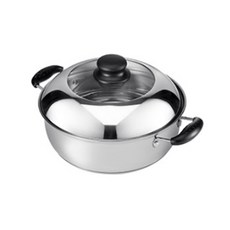 GANGBLY LIFE IH感應雙耳3層不鏽鋼蒸鍋+鍋蓋, 26 x 8 厘米, 1個