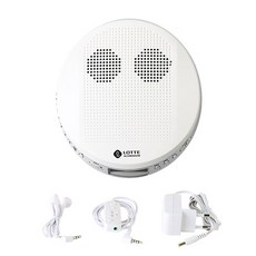 LOTTE 樂天 攜帶式CD播放器, 小指 150, 白色的