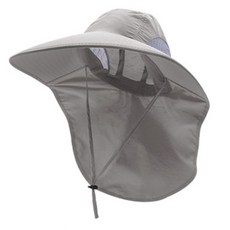 Capgear 戶外護頸登山帽 CG048, 淺灰色