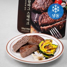 푸드장 프리미엄 와규 함바그 스테이크 2개입 (냉동), 300g, 1개