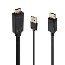 랜스타 HDMI to DisplayPort 모니터케이블, 3m, 1개