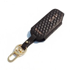 에끌라베 큐브 7버튼 K5 DL3 자동차 키케이스, 다크브라운