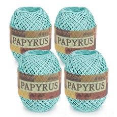 SEVY 編織用紙線 40g 4入, 淡薄荷, 100m, 4捆