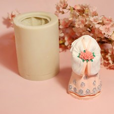 AngleThing 現代傳統服飾矽膠模具, 單色