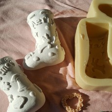 AngleThing 1格聖誕襪造型矽膠模具, 單色