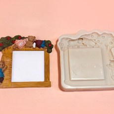 ANGLE THING NENEKO 小熊三兄妹相框矽膠模具, 單一顏色