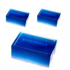 Manzrala 多合一藍色沐浴皂, 3入