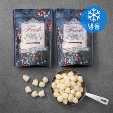 후레쉬 모짜렐라 치즈 보코치니, 200g, 2봉