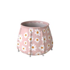 折疊式浴缸水壺, 粉色的, 1個