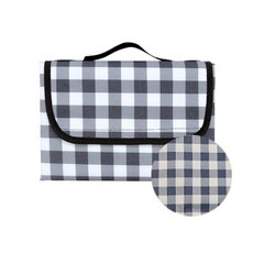 野餐格紋野餐墊, 海軍藍