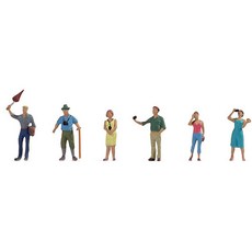 NOCH 複製品 18 毫米旅行旅行人物微型人物 154722FG, 1個