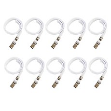 單環掛繩, 10個, 白色