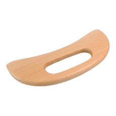 多功能木質刮痧板手柄 BC4-1, 1個, 單一顏色