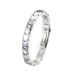 男款防靜電鍺手鍊Shield 白金, 1個