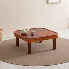 Honigitdeun Jo Eun-sang Namwon Jeong 橢圓桌 450 x 450 mm, 棗