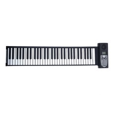 컴스 휴대용 롤업 전자 피아노, TB183, 혼합색상