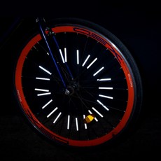 Salzmann 3M蘇格蘭輕型自行車輻條反射器36p, 1個
