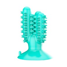 狗狗三重自助牙刷玩具, 薄荷, 1個
