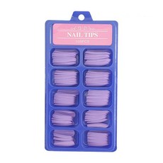 B.Lab 5 x 20p 軟色美甲套, 紫色, 1組