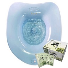 LIVING TEACHER 家用泡泡坐浴+茶包30p套組, BNB-8000, 藍色