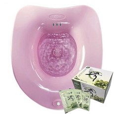 LIVING TEACHER 家用泡泡坐浴+茶包30p套組, BNB-8000, 粉色的