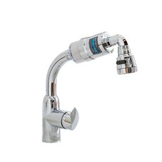 Waterwel 廚房水槽淨水淋浴水龍頭濾水器PF-100波紋管用, 1個