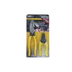 KLEIN TOOLS 壓線鉗 D213 9NE-CR+剝線鉗 11045 套組 218-0461, 1個