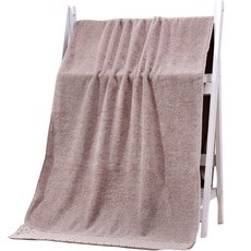 點點浴巾 L號 400g, 淺褐色, 1個