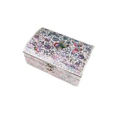 外國人禮物莫內湖蝴蝶螺鈿漆寶石盒螺鈿寶石盒, 1個