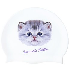 DoudaSwim Dominic 矽膠泳帽, 白色的