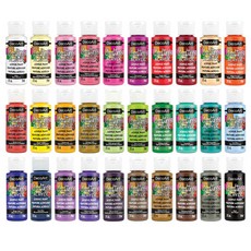 DecoArt Crafter 壓克力顏料組, 30色, 59ml