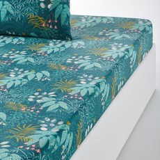 라흐두뜨 Luxuriance 퍼케일면 나뭇잎 매트리스커버 G010077