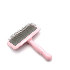 실버라인 블랙라벨 소프트 슬리커 브러쉬 L, 핑크, 1개