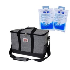 Abihistern露營鋁製保溫保冷保冷袋 中型, 灰色的, 20L