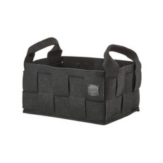 John Hyde寬版收納籃, 黑色, 1個