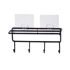 Tosaja多功能掛勾, 黑色的, 1個